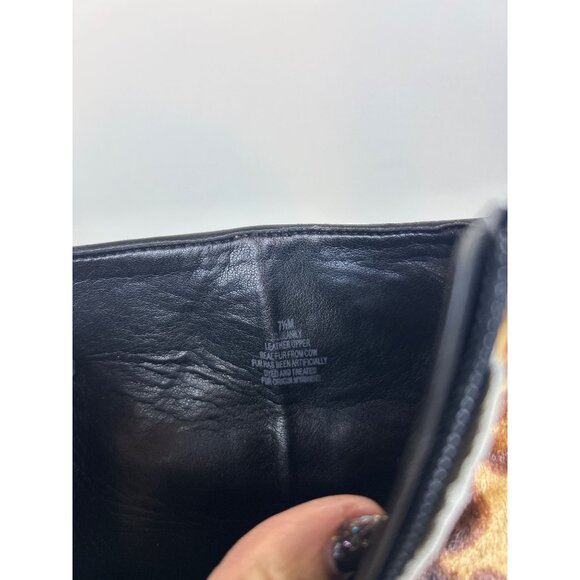 Marc Fisher LTD Ulanily Women’s 7.5 Leopard Print Ankle Booties Pointed Toe - Picture 5 of 11